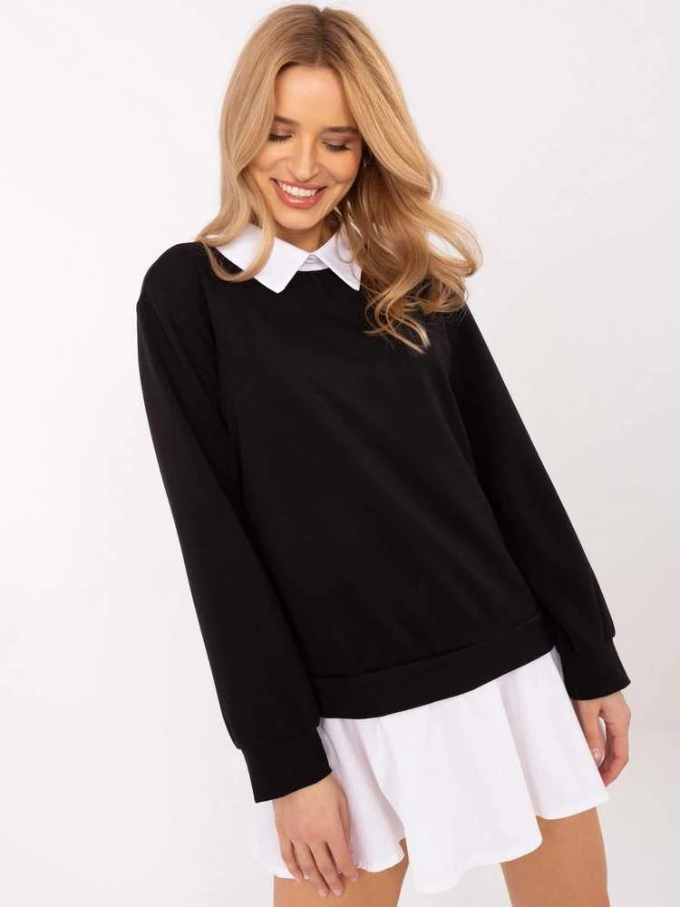 Italy Moda Palaidinė-MI-BZ-A5997.49-juoda