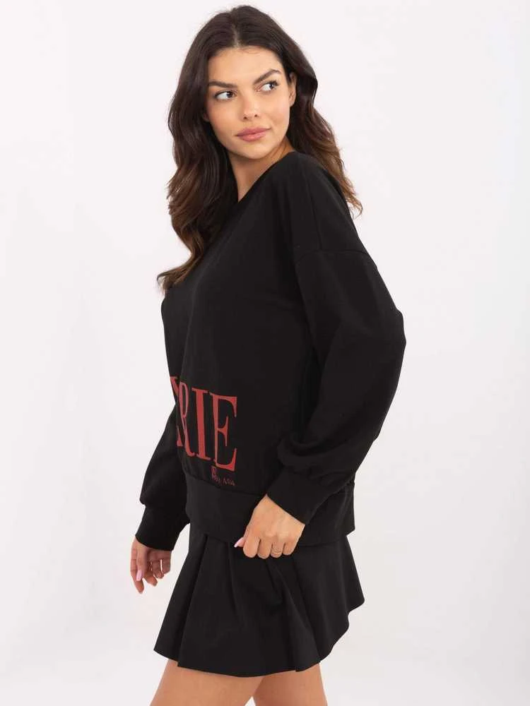 Italy Moda Palaidinė-MI-BZ-M741.24-juoda