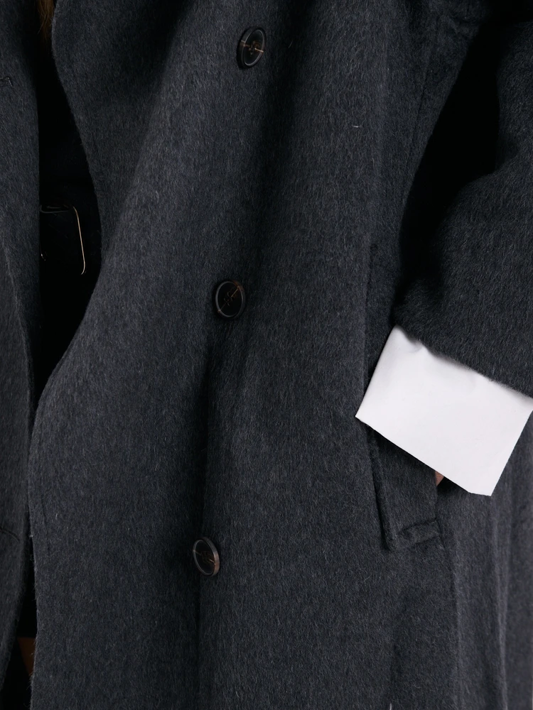 Italy Moda Płaszcz-IR-PL-J172992.97P-grafito