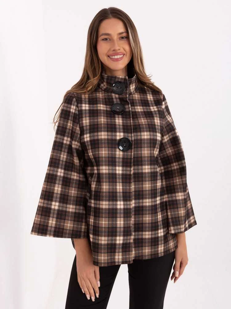 Italy Moda Paltas moterims -IT-PL-31820-1.26-camelowy