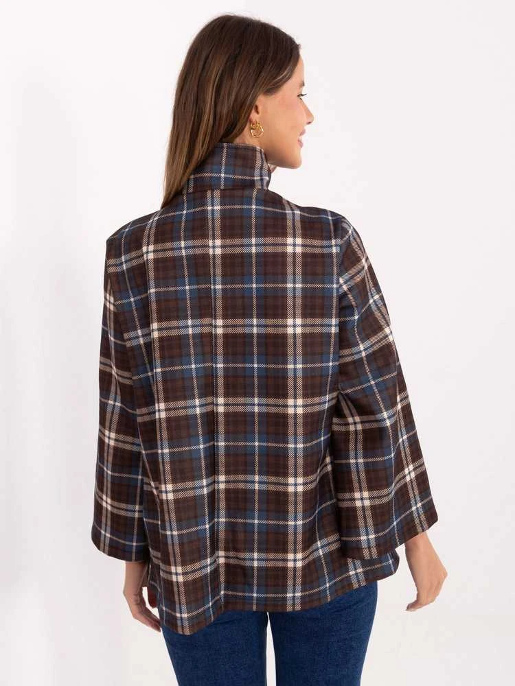 Italy Moda Paltas moterims -IT-PL-31820-1.26-mėlyna