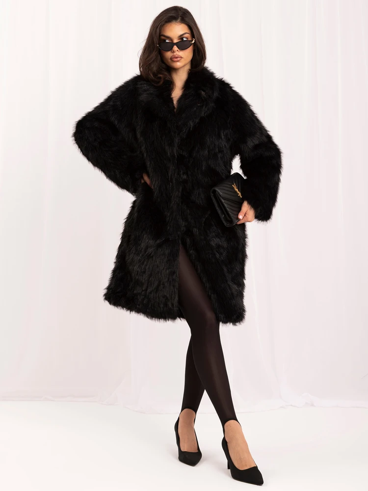 Italy Moda Płaszcz-IT-PL-G6639.30-juoda
