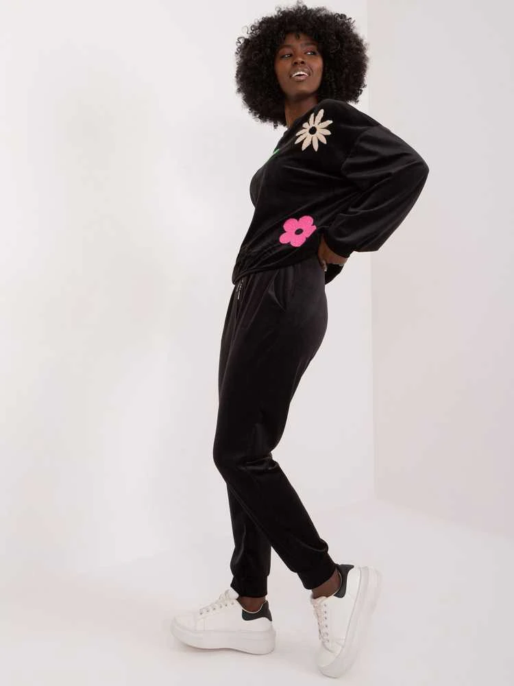 Veliūrinis kostiumas moterims ITALY MODA DHJ-KMPL-8655.05