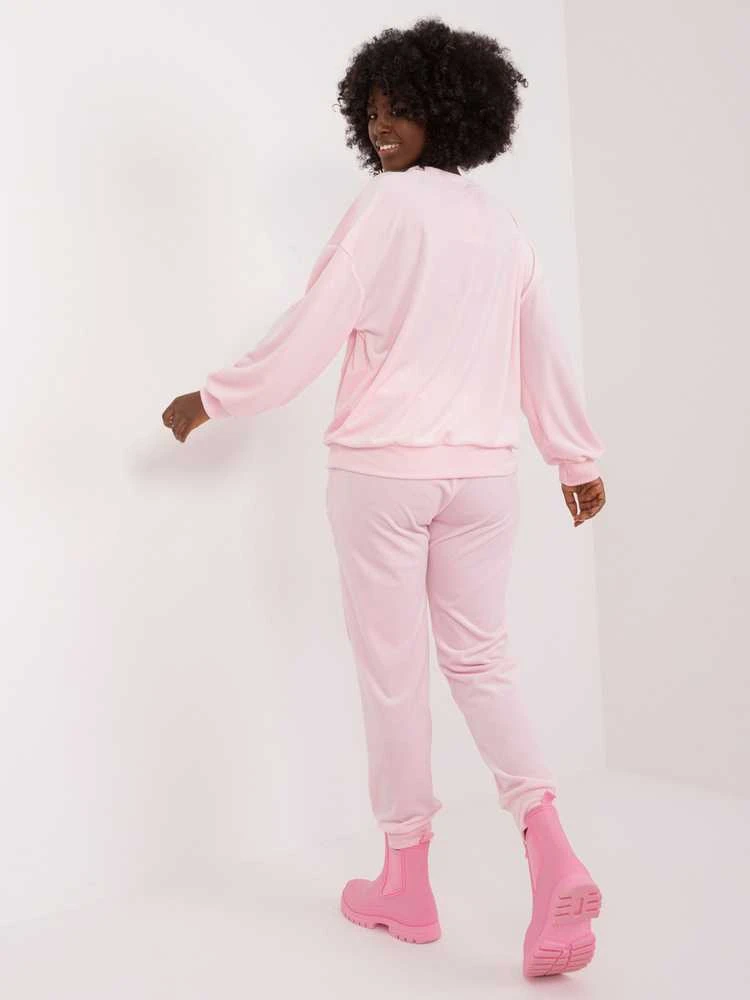 Veliūrinis kostiumas moterims ITALY MODA DHJ-KMPL-8655.05