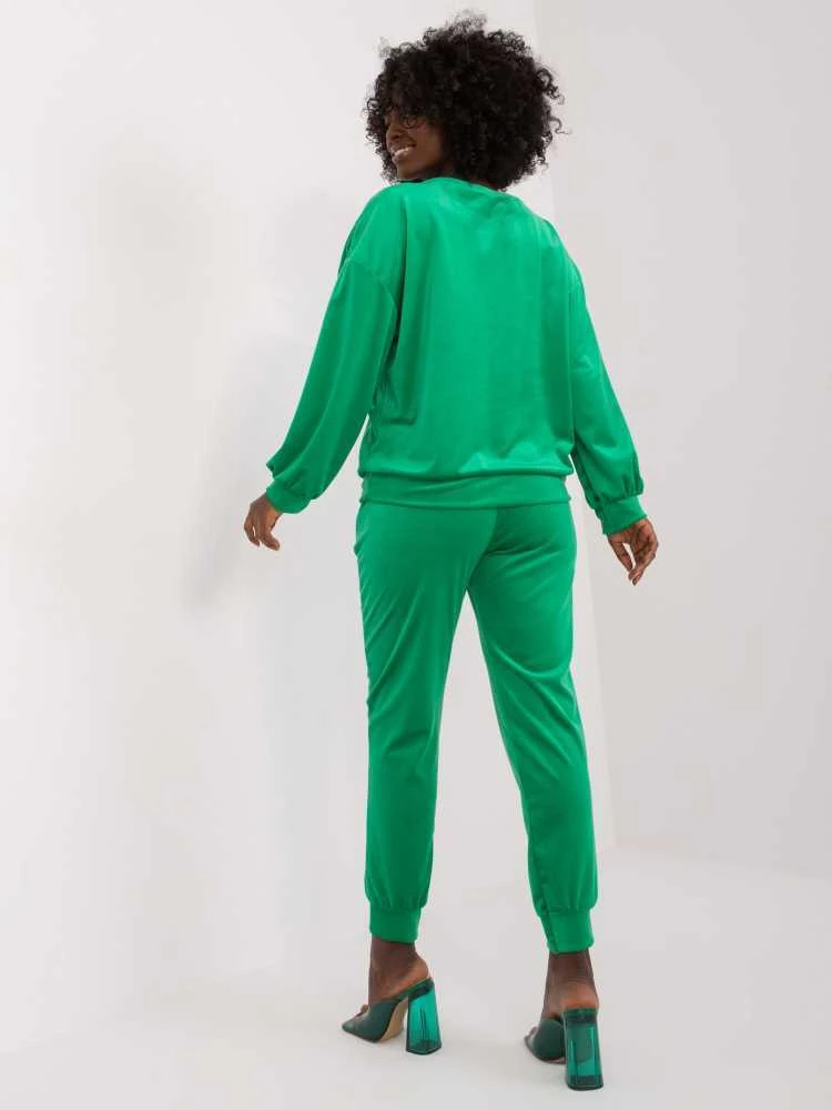 Veliūrinis kostiumas moterims ITALY MODA DHJ-KMPL-8831.14X