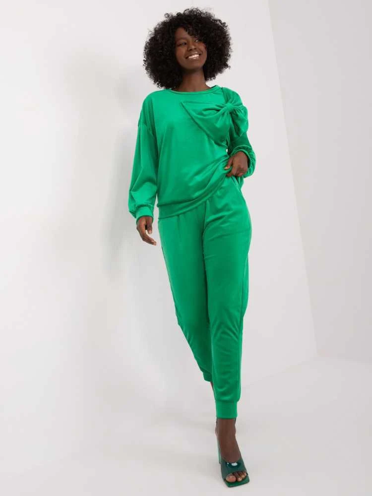 Veliūrinis kostiumas moterims ITALY MODA DHJ-KMPL-8831.14X
