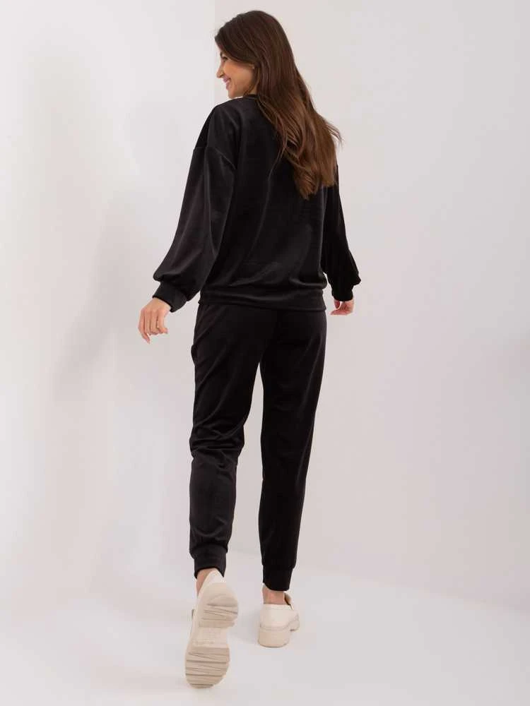 Veliūrinis kostiumas moterims ITALY MODA DHJ-KMPL-8850.68