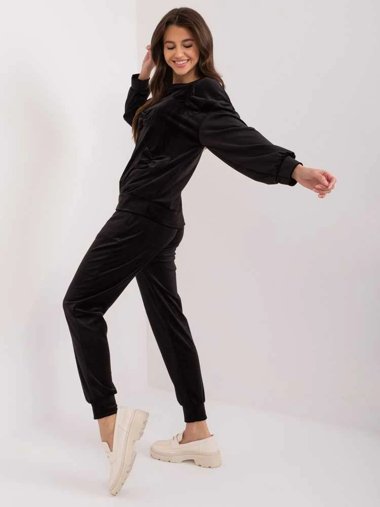 Veliūrinis kostiumas moterims ITALY MODA DHJ-KMPL-8850.68