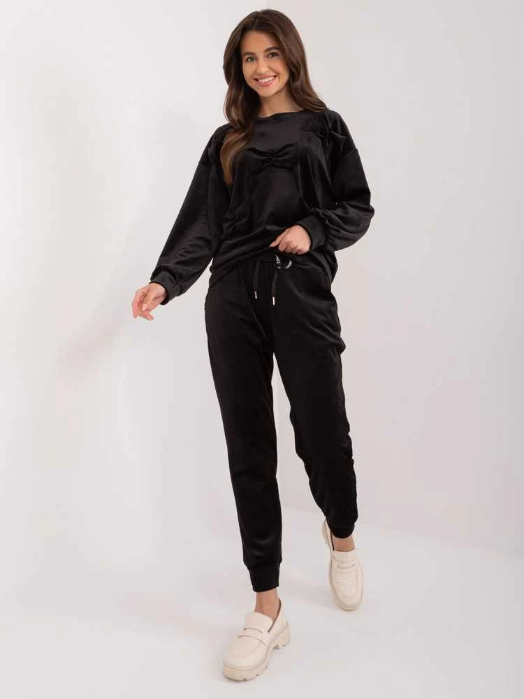 Veliūrinis kostiumas moterims ITALY MODA DHJ-KMPL-8850.68