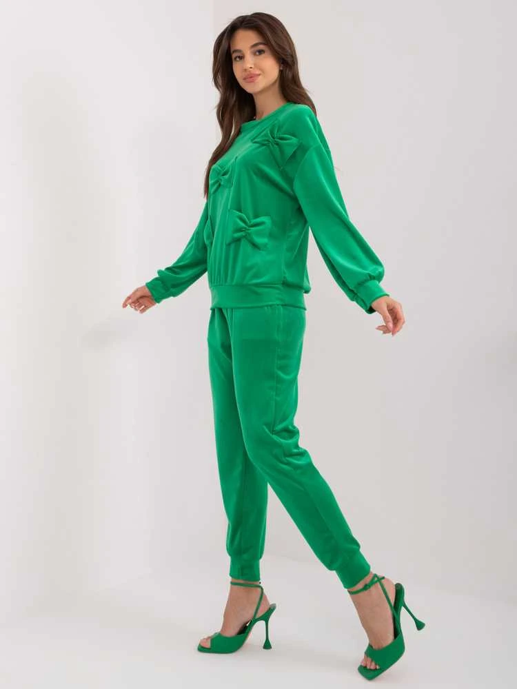 Veliūrinis kostiumas moterims ITALY MODA DHJ-KMPL-8850.68