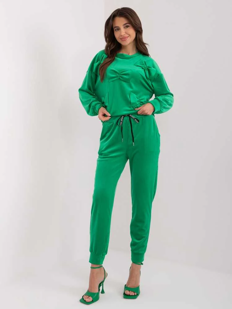 Veliūrinis kostiumas moterims ITALY MODA DHJ-KMPL-8850.68