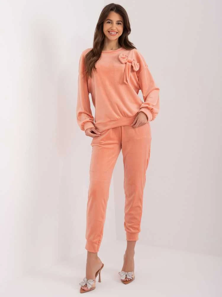Veliūrinis kostiumas moterims ITALY MODA DHJ-KMPL-8870.59