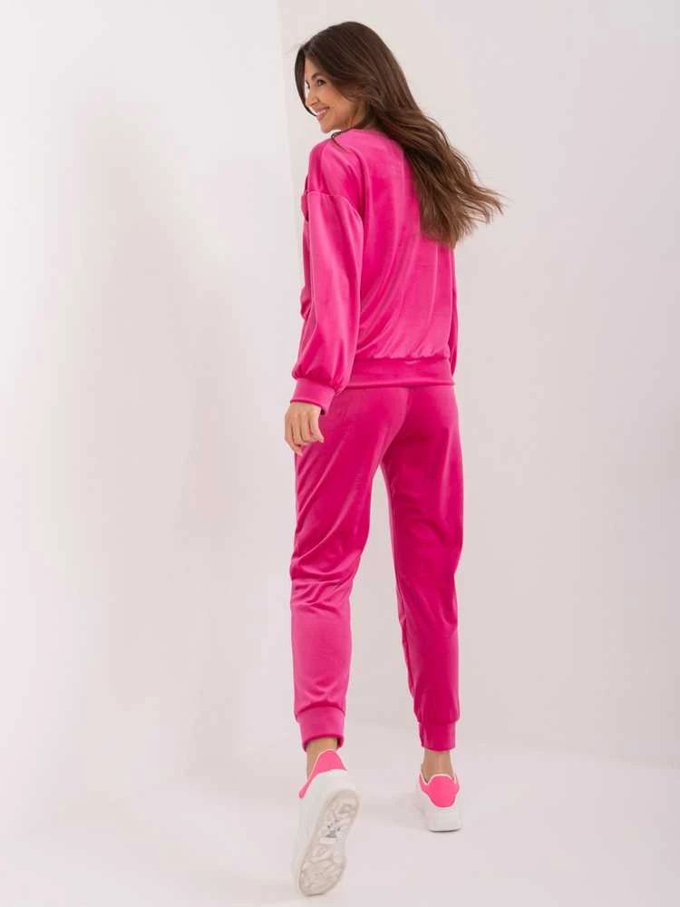 Veliūrinis kostiumas moterims ITALY MODA DHJ-KMPL-8850.68