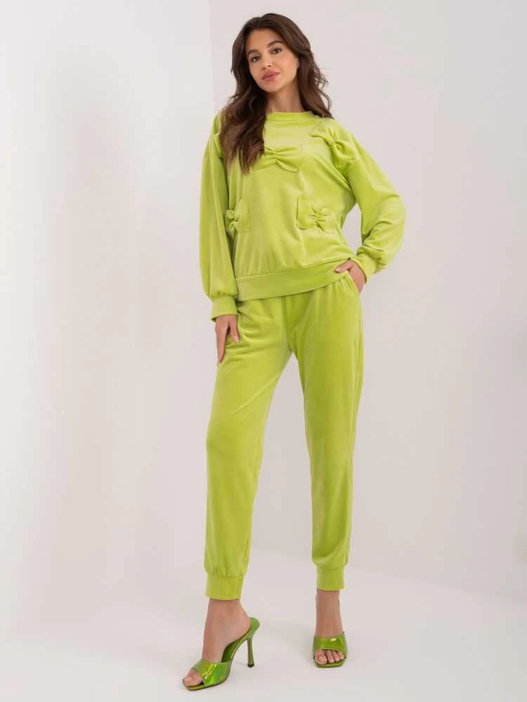 Veliūrinis kostiumas moterims ITALY MODA DHJ-KMPL-8850.68