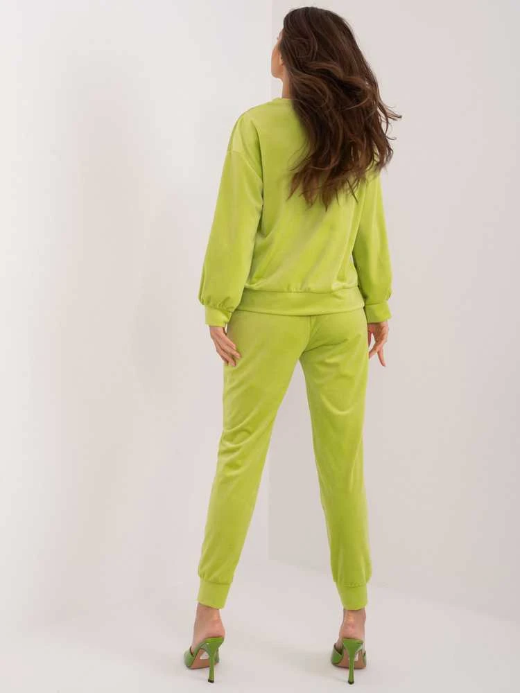 Veliūrinis kostiumas moterims ITALY MODA DHJ-KMPL-8850.68