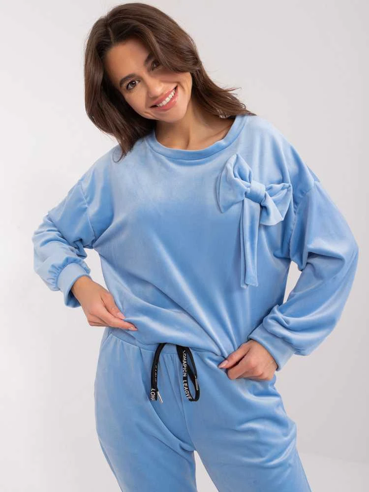 Veliūrinis kostiumas moterims ITALY MODA DHJ-KMPL-8870.59