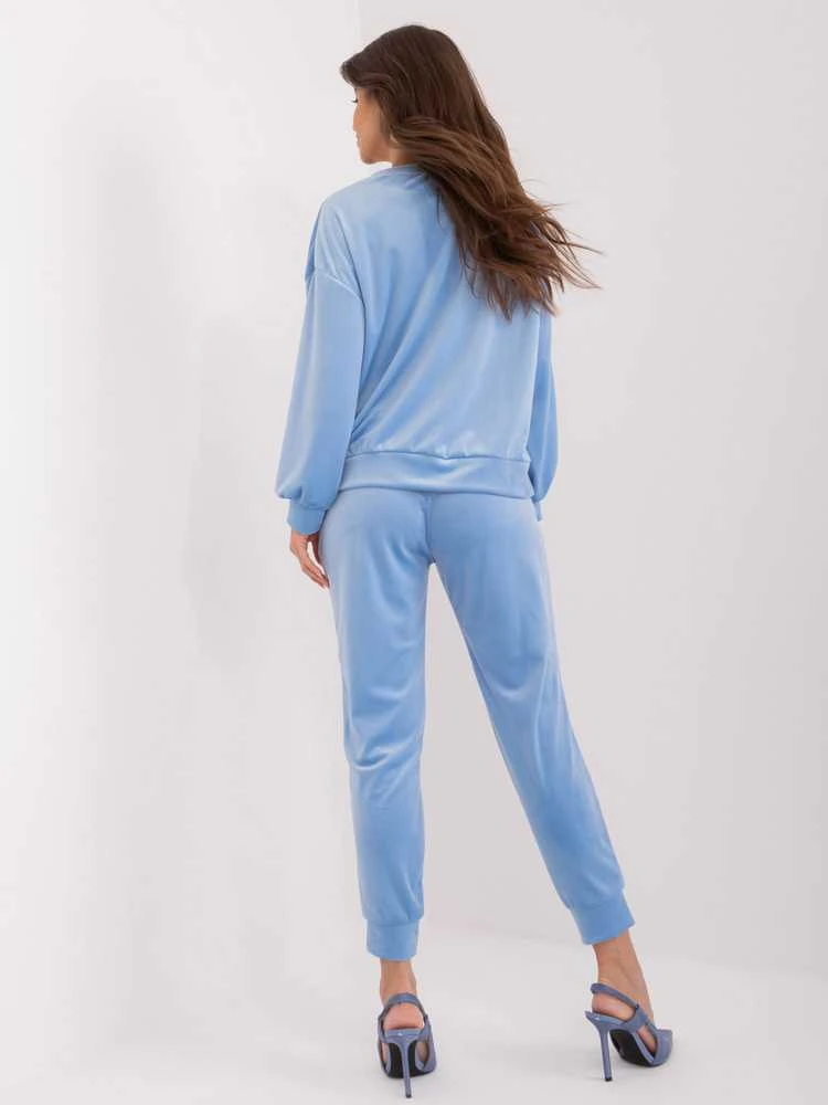 Veliūrinis kostiumas moterims ITALY MODA DHJ-KMPL-8870.59