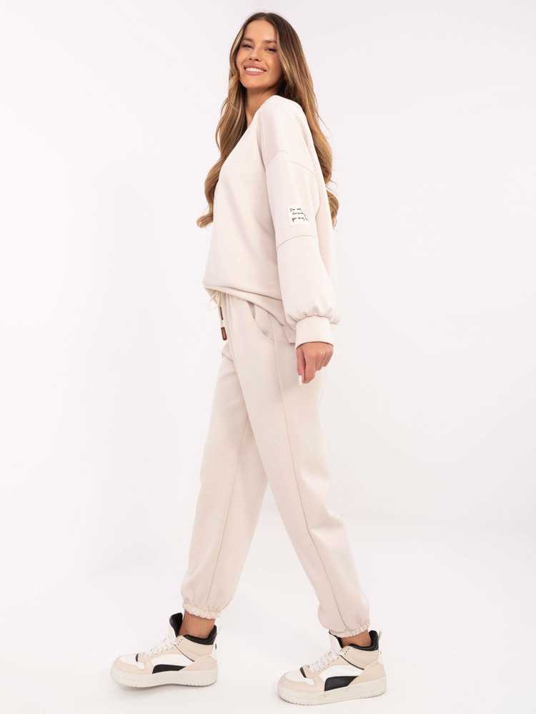 Italy Moda Set-MI-KMPL-M5879.86-smėlio spalvos