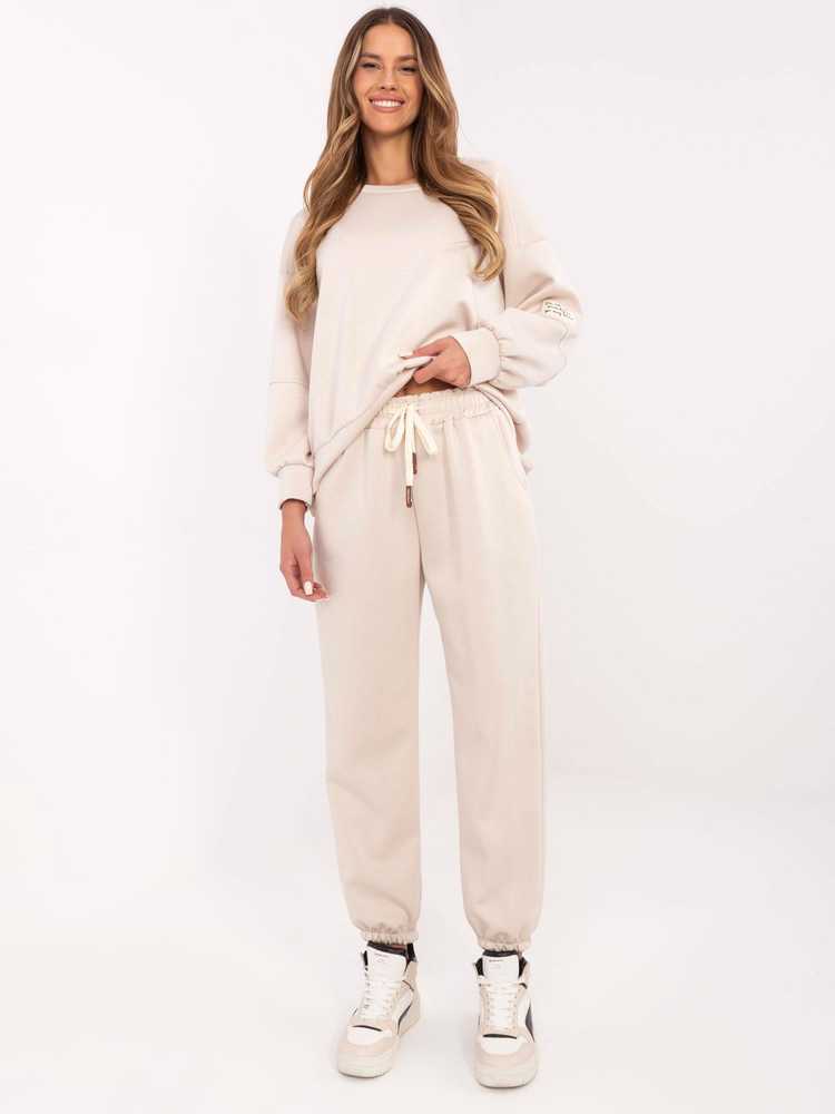 Italy Moda Set-MI-KMPL-M5879.86-smėlio spalvos