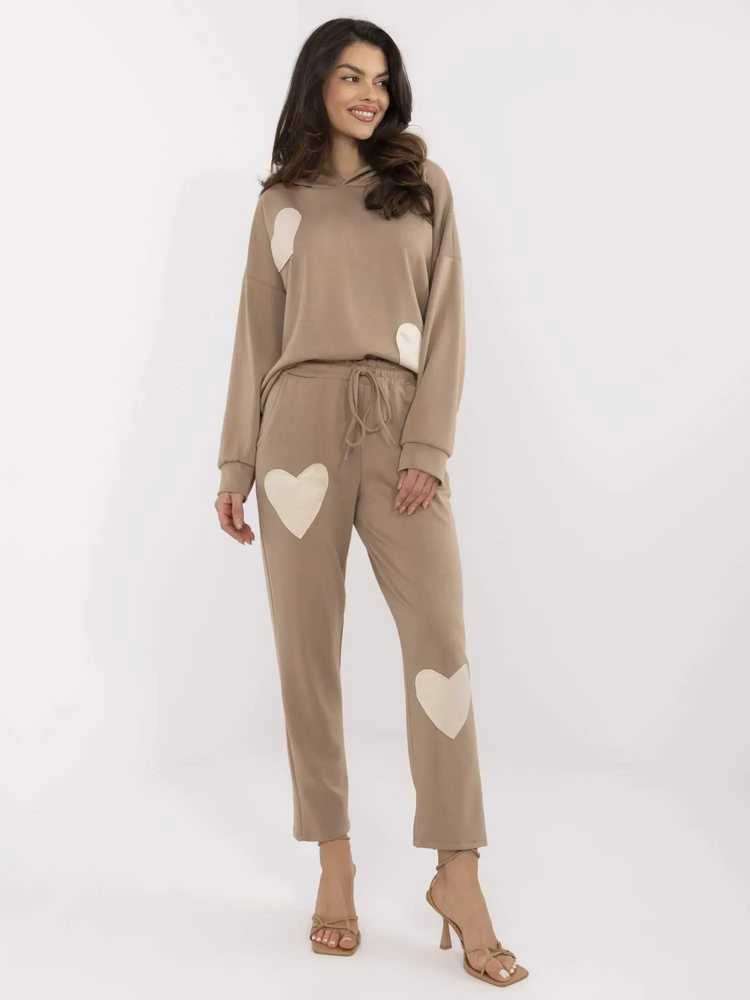 Laisvalaikio kostiumėlis moterims ITALY MODA MI-KMPL-M61431.68P