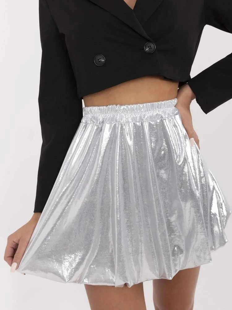 Italy Moda Sijonas-MI-SD-2713605.70-sidabras