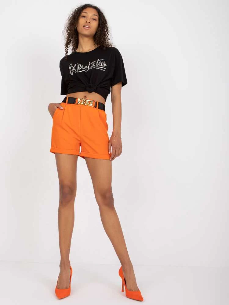 Italy Moda Šortai-DHJ-SN-13186-1,70-oranžinė