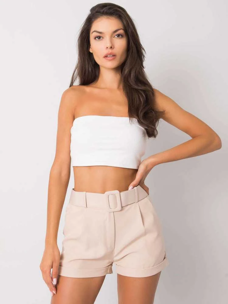 Italy Moda Šortai-DHJ-SN-13193.13P-smėlio spalvos
