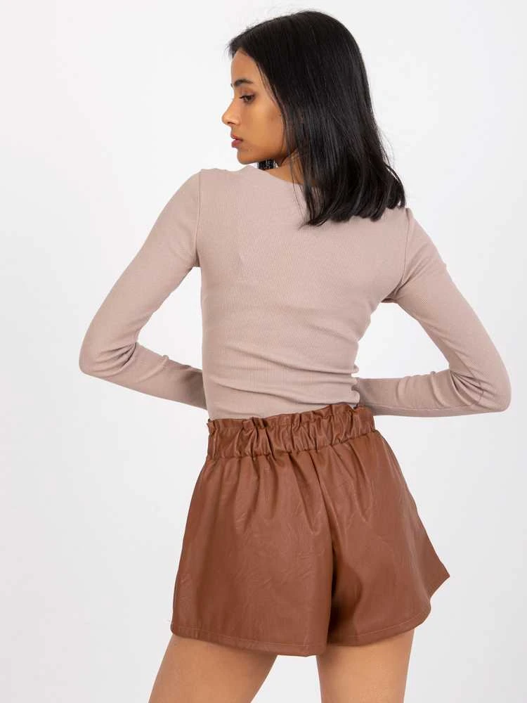 Italy Moda Šortai-DHJ-SN-5060.66P-rudi