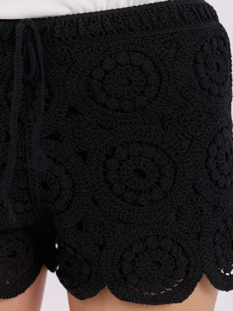 Italy Moda Šortai-IR-SN-RR599.90-juoda