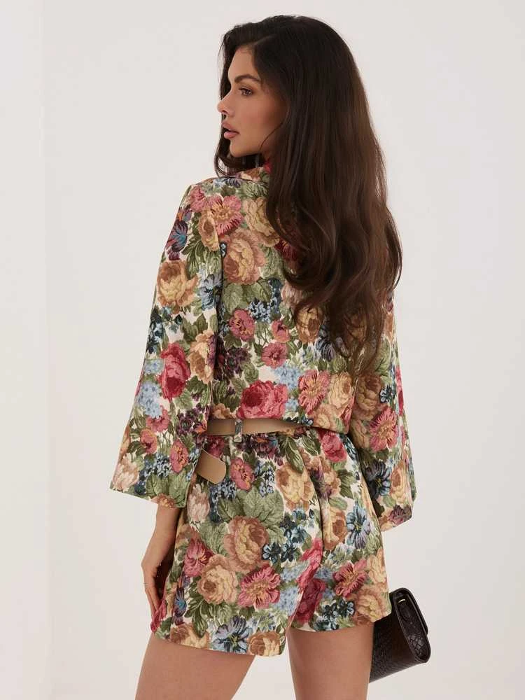 Italy Moda Šortai-IT-SN-FL8757-1.30-žalia
