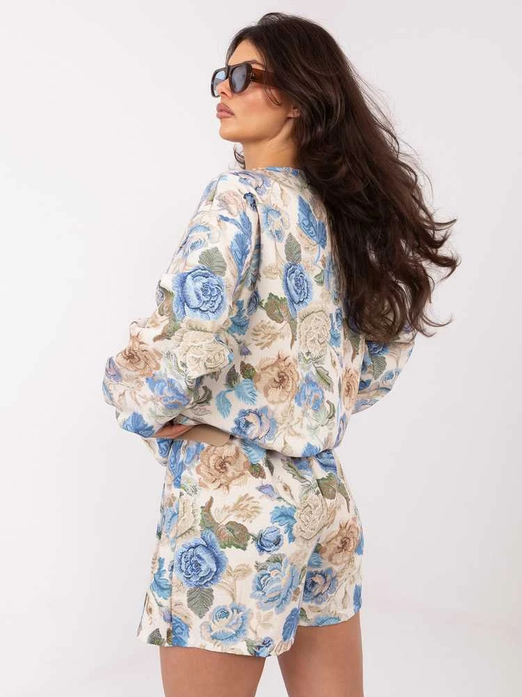 Italy Moda Šortai-IT-SN-FL8757-2.18-mėlyna