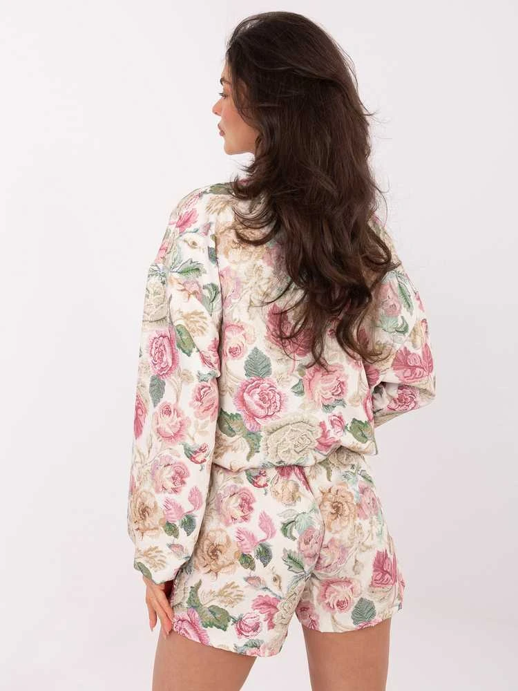 Italy Moda Šortai-IT-SN-FL8757-2.18-rožinė