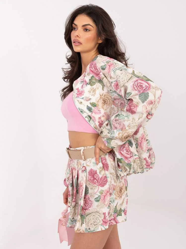 Italy Moda Šortai-IT-SN-FL8757-2.18-rožinė