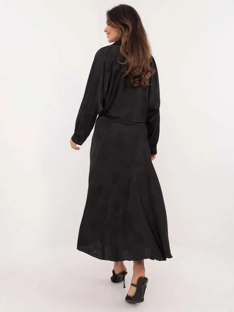 Italy Moda Spódnica-DHJ-SD-19293.67-juoda