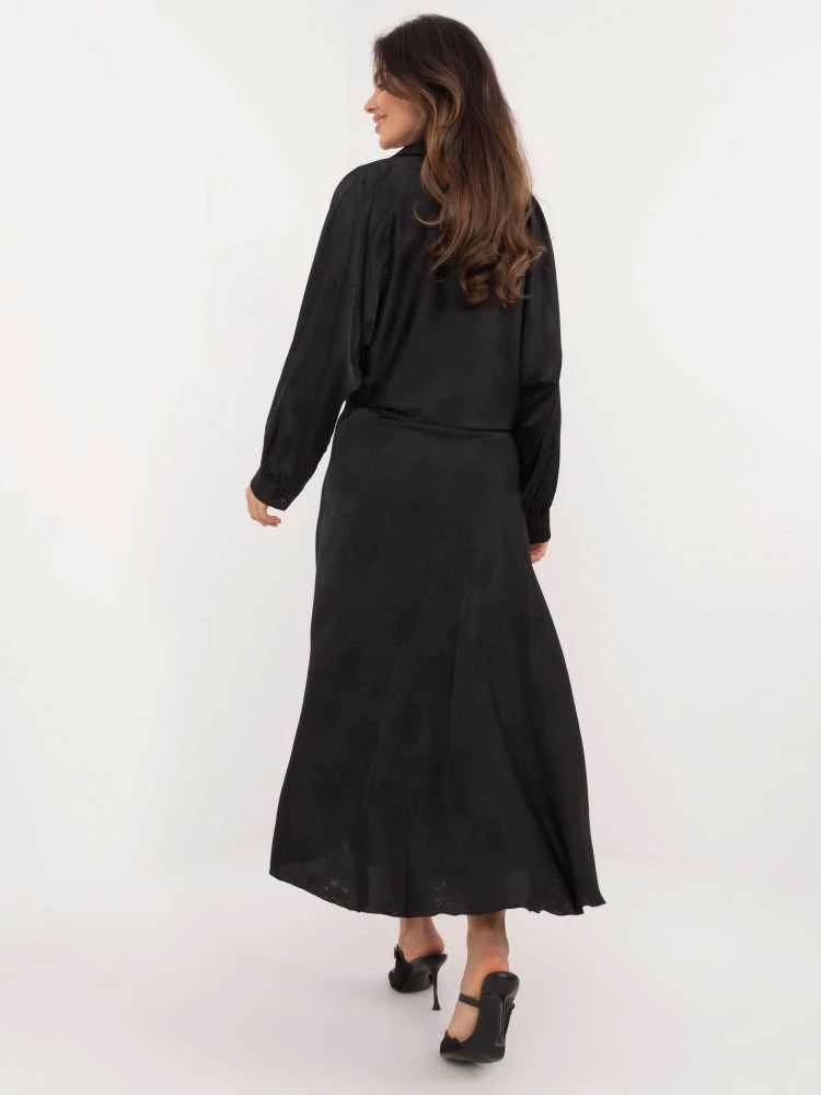 Italy Moda Spódnica-DHJ-SD-19293.67-juoda