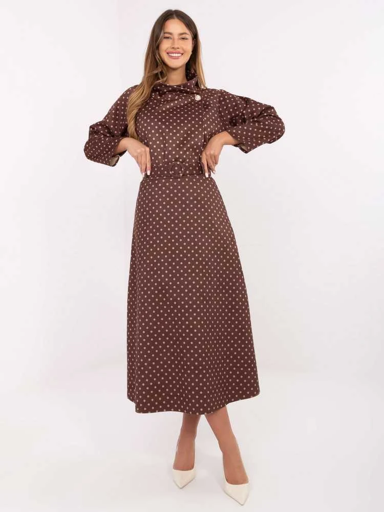 Italy Moda Spódnica-IT-SD-18951-1.95-ruda
