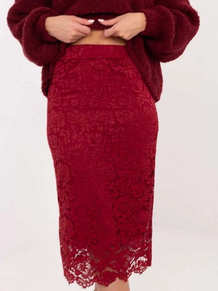 Italy Moda Spódnica-IT-SD-21852.15-bordinė