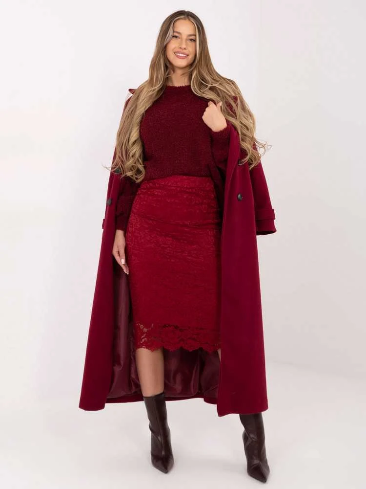 Italy Moda Spódnica-IT-SD-21852.15-bordinė