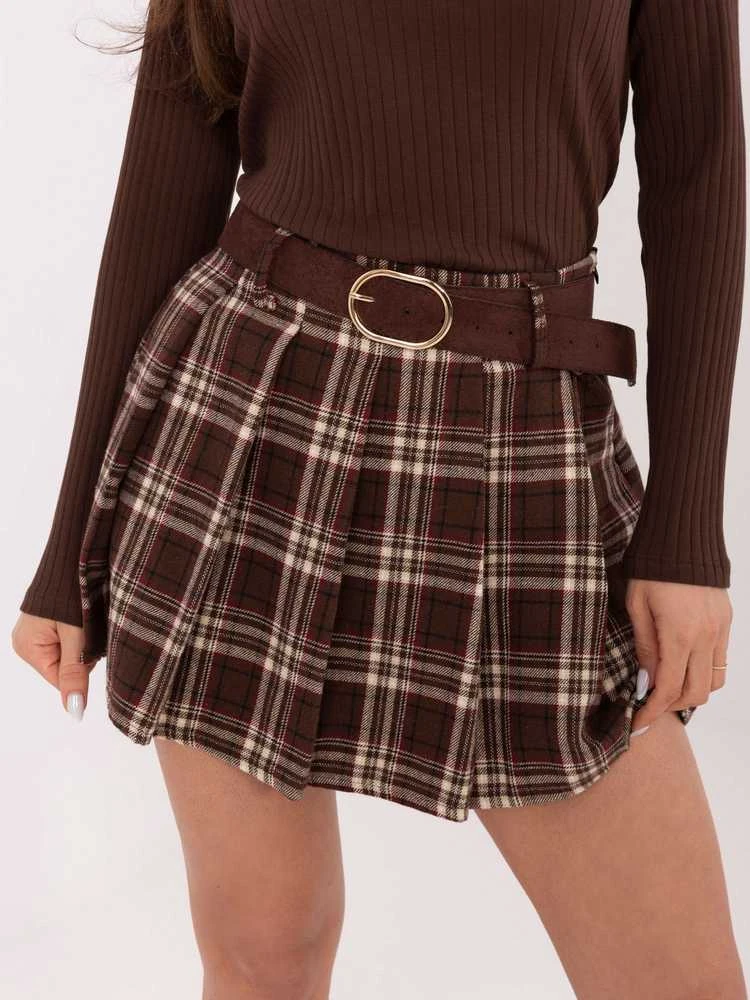 Italy Moda Spódnica-IT-SD-25922.28-ruda