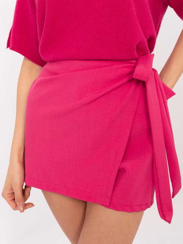 Italy Moda Spódnica-MI-SD-121388.39-fuksija