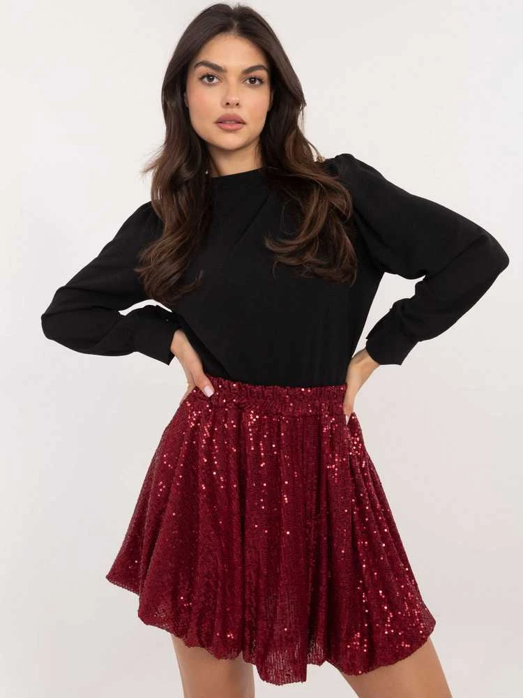 Italy Moda Spódnica-MI-SD-271360.74-bordinė