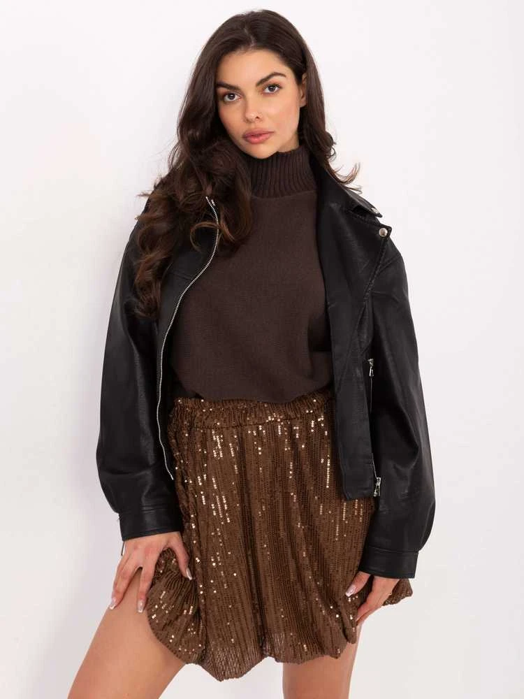 Italy Moda Spódnica-MI-SD-271360.74-ruda