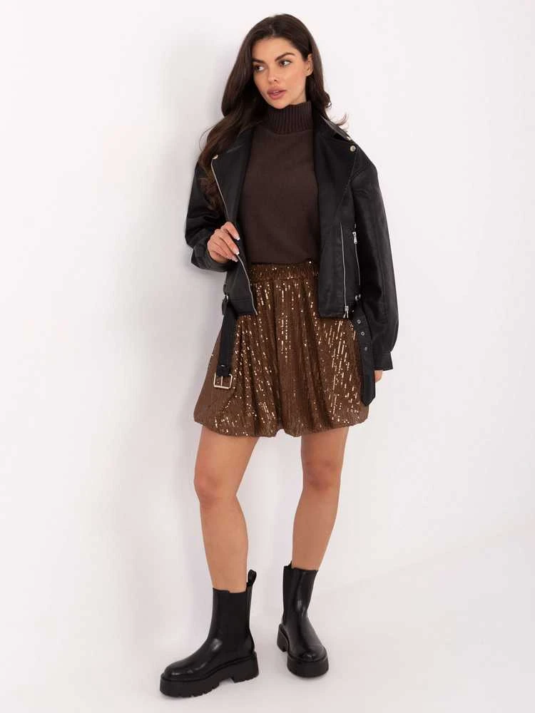 Italy Moda Spódnica-MI-SD-271360.74-ruda