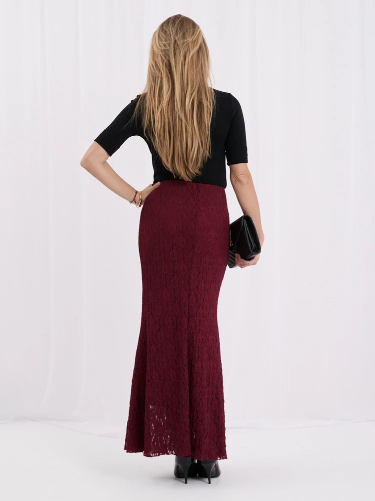 Italy Moda Spódnica-MI-SD-3573.01-bordinė