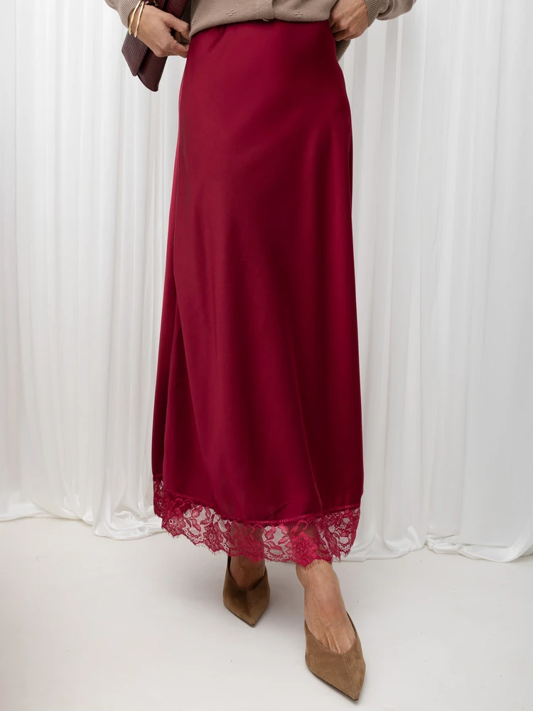Italy Moda Spódnica-MI-SD-4213-2.65-bordinė