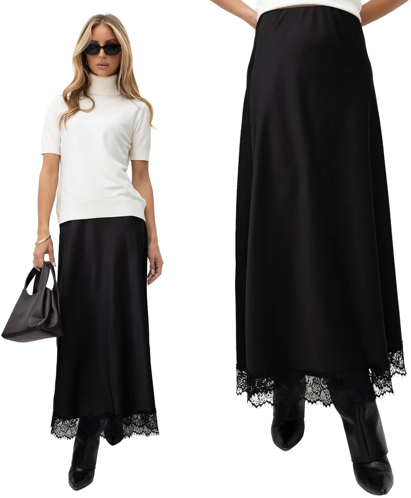 Italy Moda Spódnica-MI-SD-4213-2.65-juoda