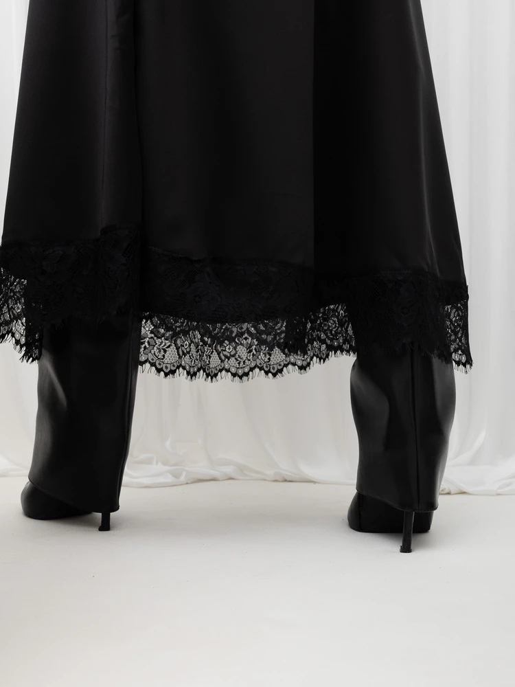 Italy Moda Spódnica-MI-SD-4213-2.65-juoda