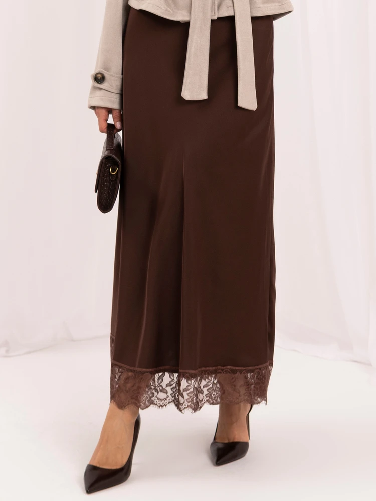 Italy Moda Spódnica-MI-SD-4213-2.65-ruda