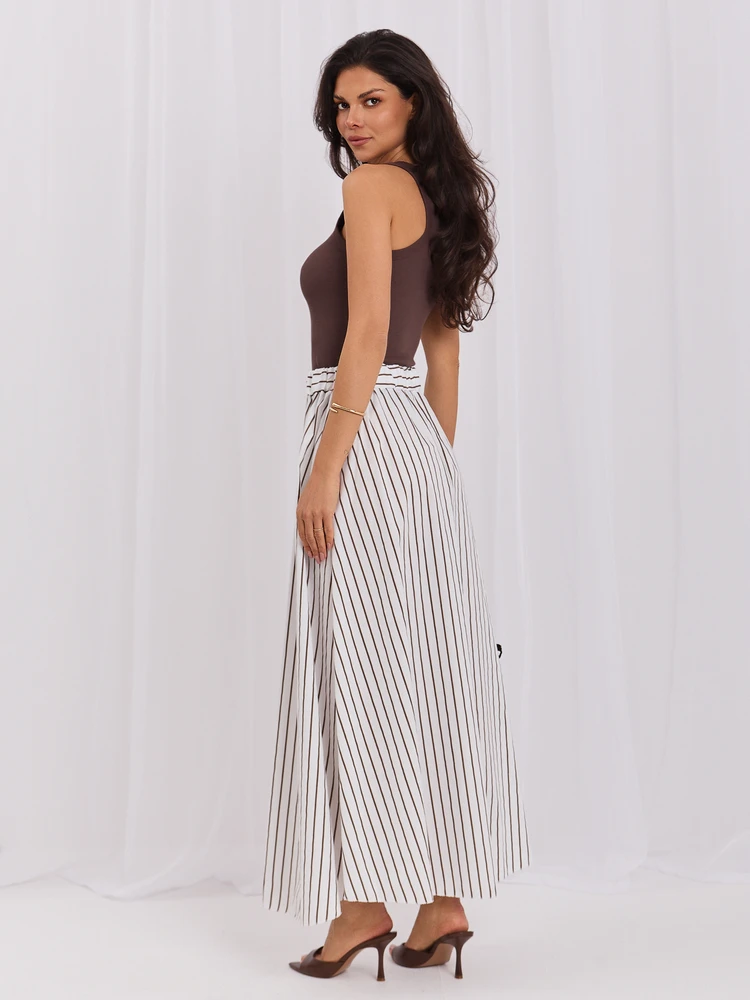 Italy Moda Spódnica-MI-SD-4349.74-balta