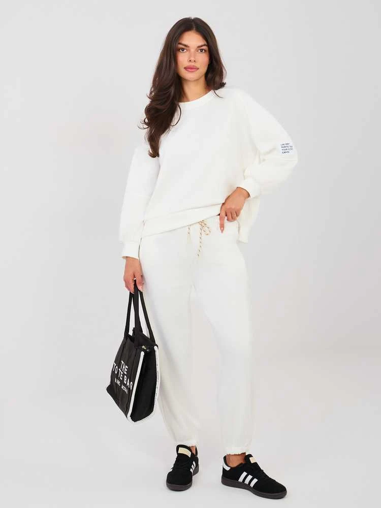 Italy Moda Sportinės kelnės-IT-DR-9781.93-ecru